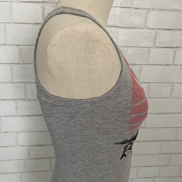 Grey graphic band tee one piece - Picture 5 of 8